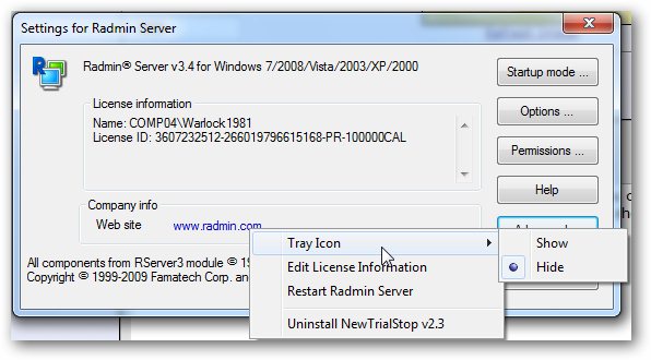 radmin server 3.5.2